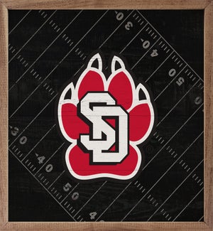 Black Football Field University Of South Dakota
